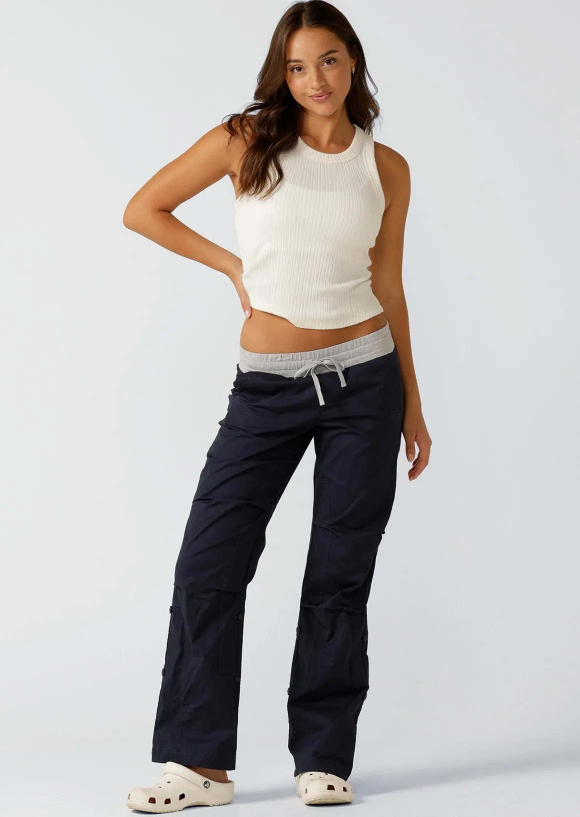 Lorna Jane Flashdance Pant PlatinumNavy Discount