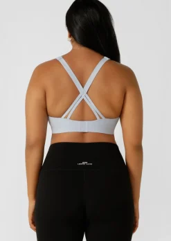 Lorna Jane Flex Appeal Moulded Sports Bra BeachHouseBlue Best
