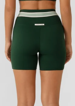 Lorna Jane Freshman Bike Short DarkGreen Discount