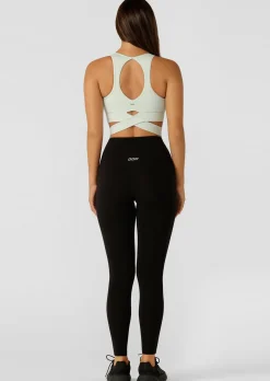 Lorna Jane Get Fit Sports Bra DustyAqua Sale