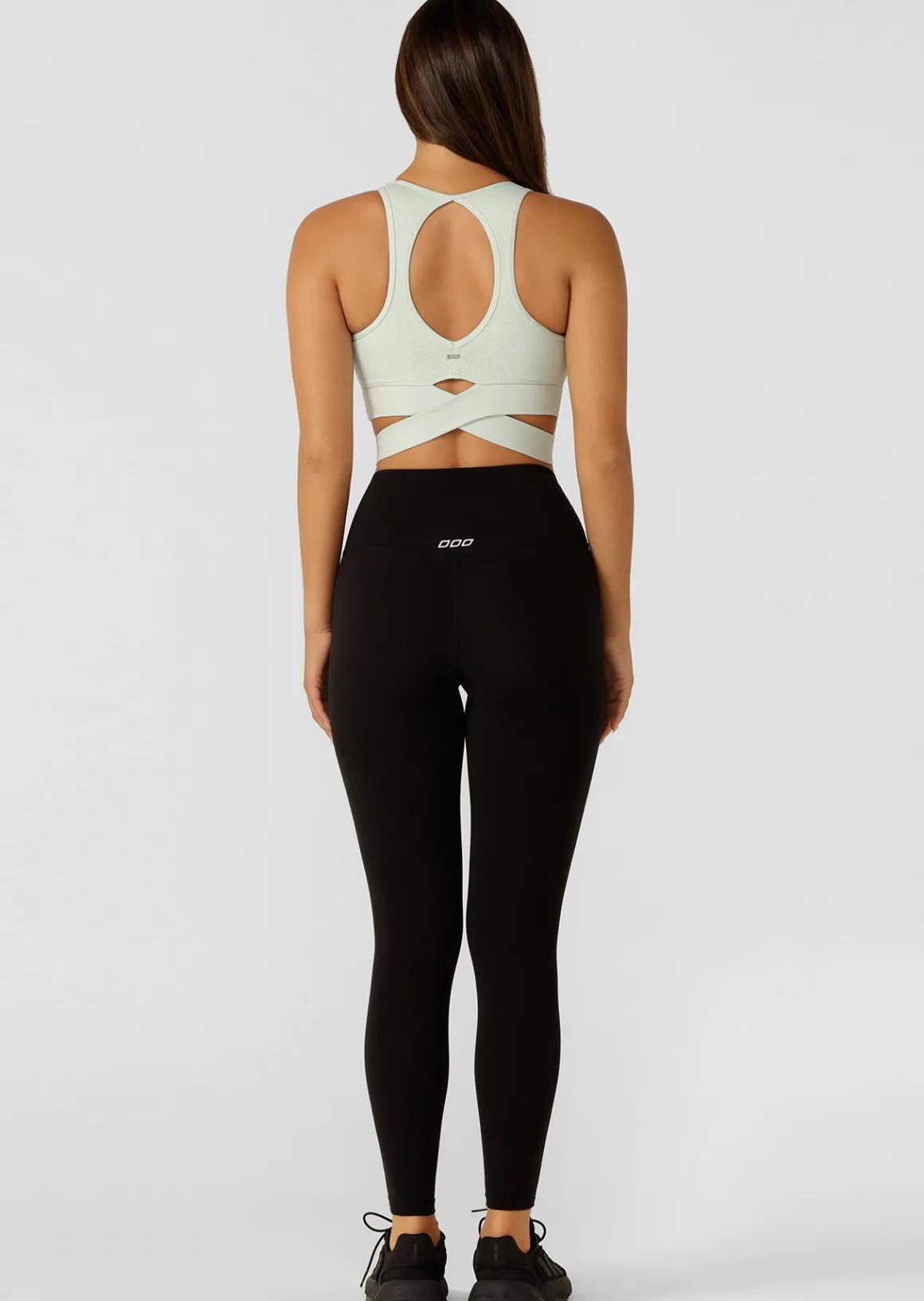 Lorna Jane Get Fit Sports Bra DustyAqua Sale