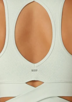 Lorna Jane Get Fit Sports Bra DustyAqua Sale