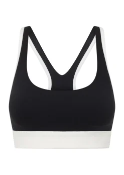 Lorna Jane Grande Rib Max Support Sports Bra Black Hot