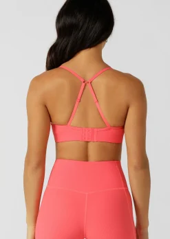 Lorna Jane Gym To Swim Sports Bra Nectarine Online