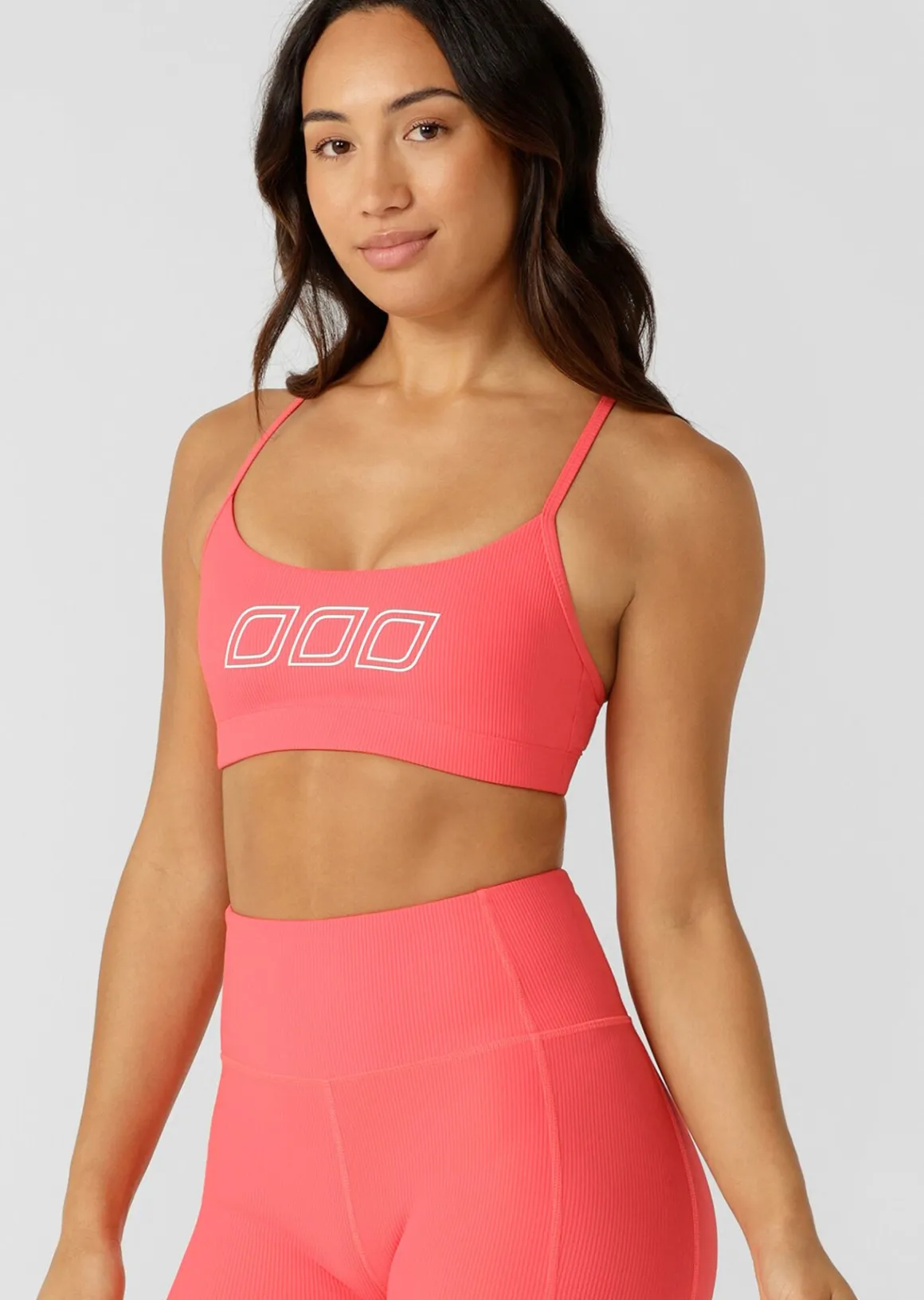 Lorna Jane Gym To Swim Sports Bra Nectarine Online