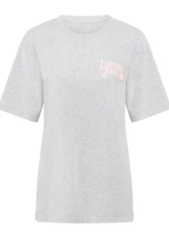 Lorna Jane Heartbeat Relaxed T-shirt GreyMarl