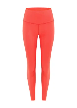 Lorna Jane Hi-Fold Lotus Ankle Biter Leggings Strawberry Best