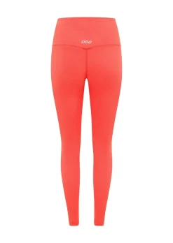 Lorna Jane Hi-Fold Lotus Ankle Biter Leggings Strawberry Best