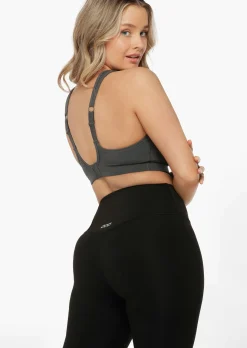 Lorna Jane Hold And Mould Sports Bra Titanium Discount