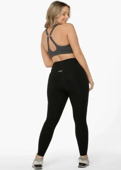 Lorna Jane Hold And Mould Sports Bra Titanium Discount