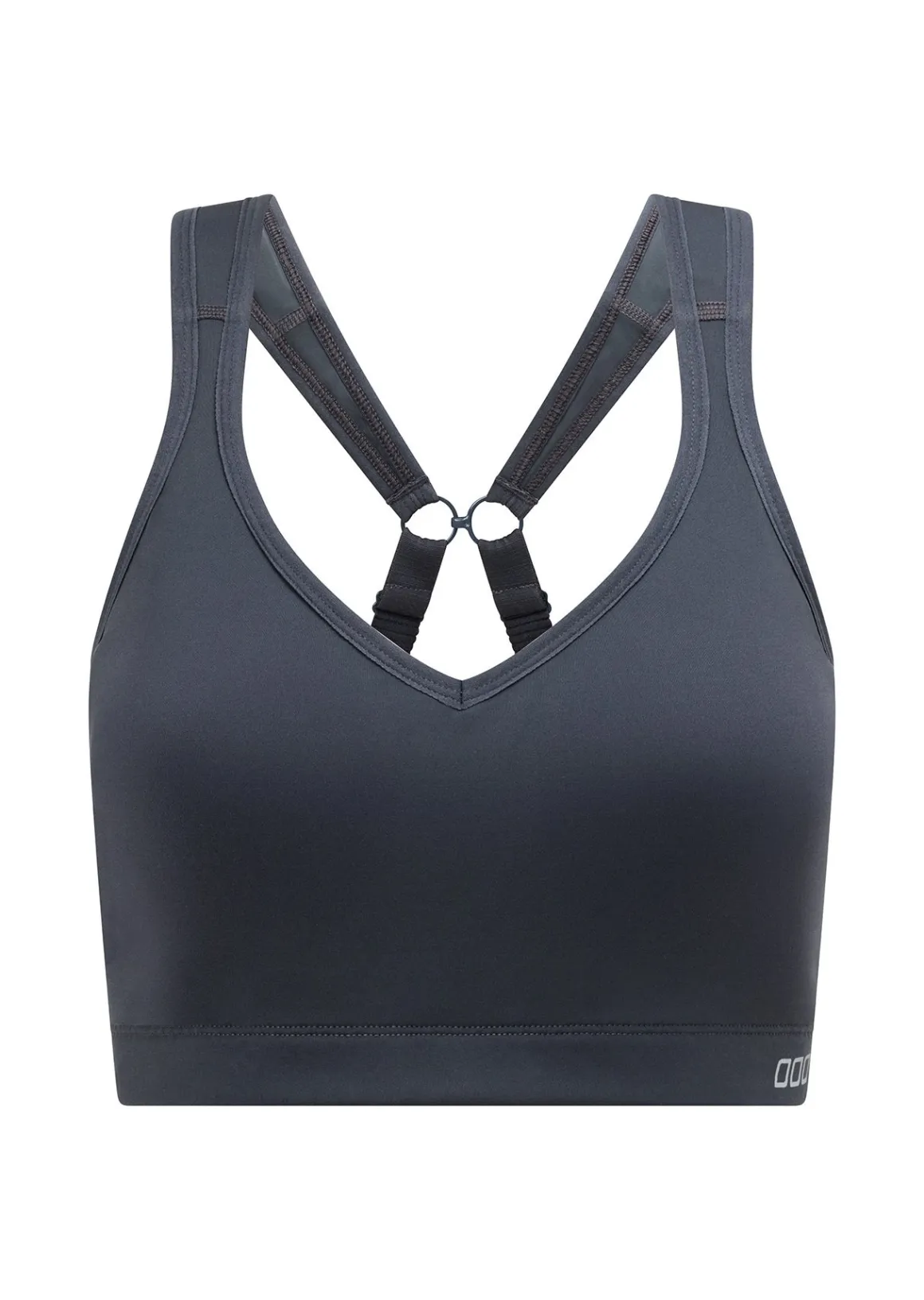 Lorna Jane Hold And Mould Sports Bra Titanium Discount