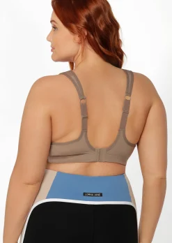 Lorna Jane Hold And Mould Sports Bra Bone New