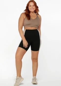 Lorna Jane Hold And Mould Sports Bra Bone New