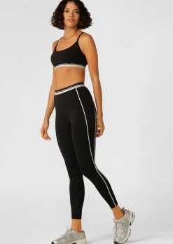 Lorna Jane Iconic Ankle Biter Leggings Black New