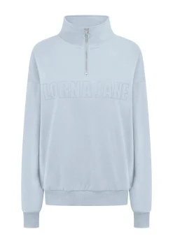 Lorna Jane Iconic Quarter Zip Sweat GlacierBlue