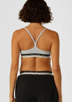 Lorna Jane Iconic True Comfort All Day Sports Bra GreyMarl Sale