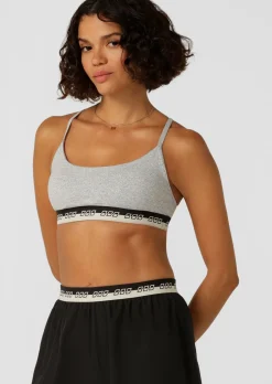 Lorna Jane Iconic True Comfort All Day Sports Bra GreyMarl Sale
