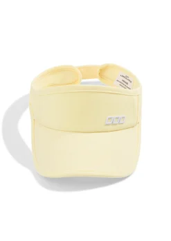 Lorna Jane Icons Ventilation Visor LemonCream Sale
