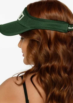 Lorna Jane Icons Ventilation Visor DarkGreen Outlet