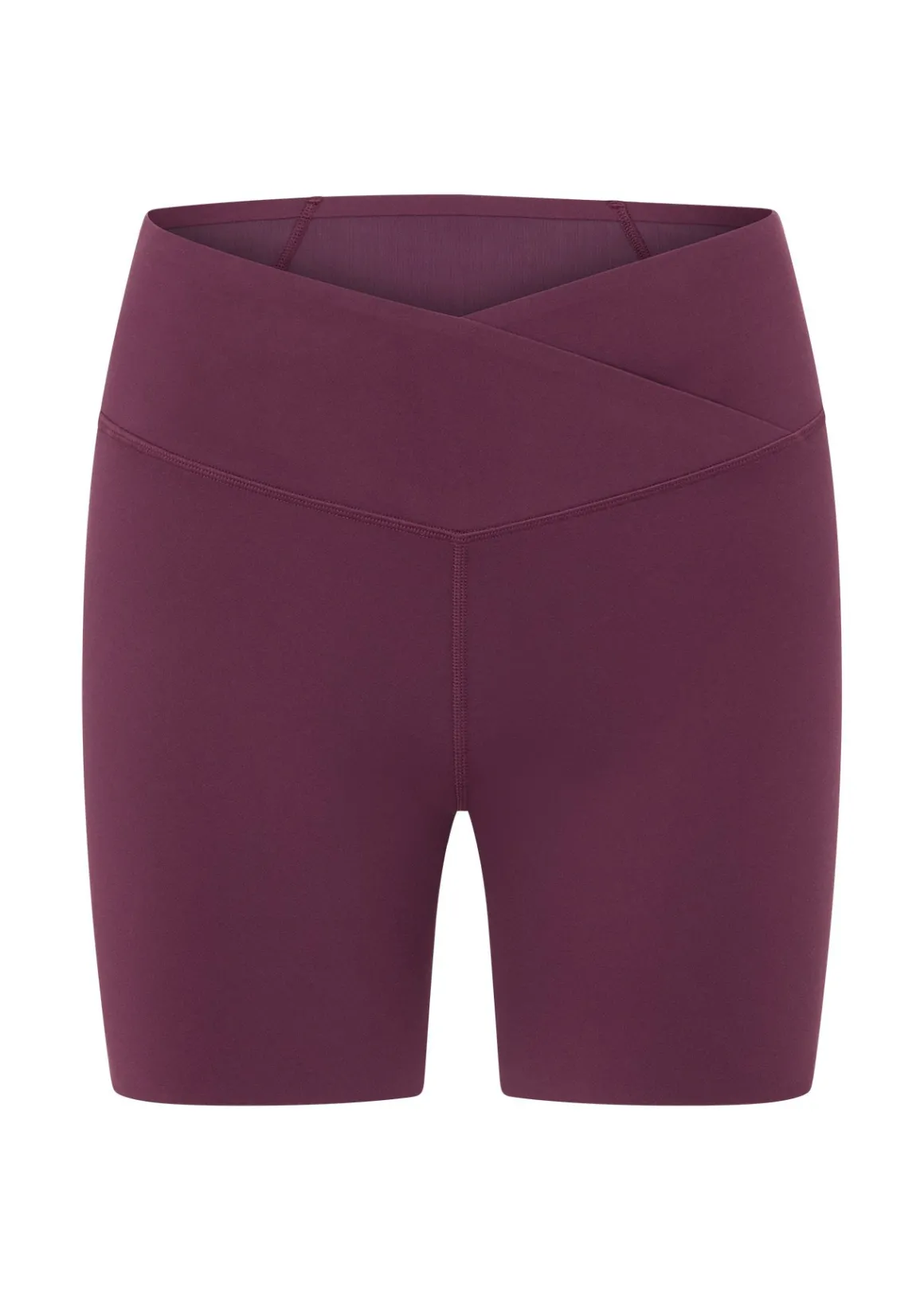 Lorna Jane Inspire Wrap Waist 16cm Bike Shorts Mulberry Sale