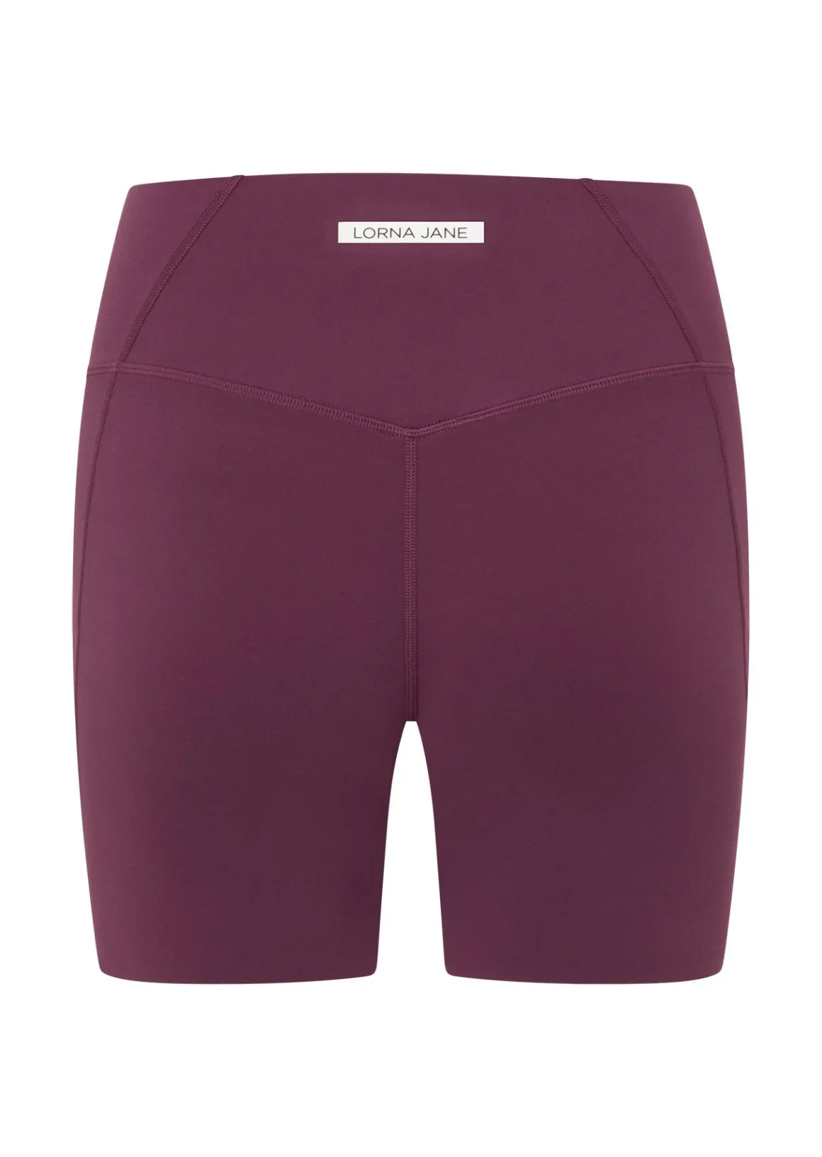 Lorna Jane Inspire Wrap Waist 16cm Bike Shorts Mulberry Sale