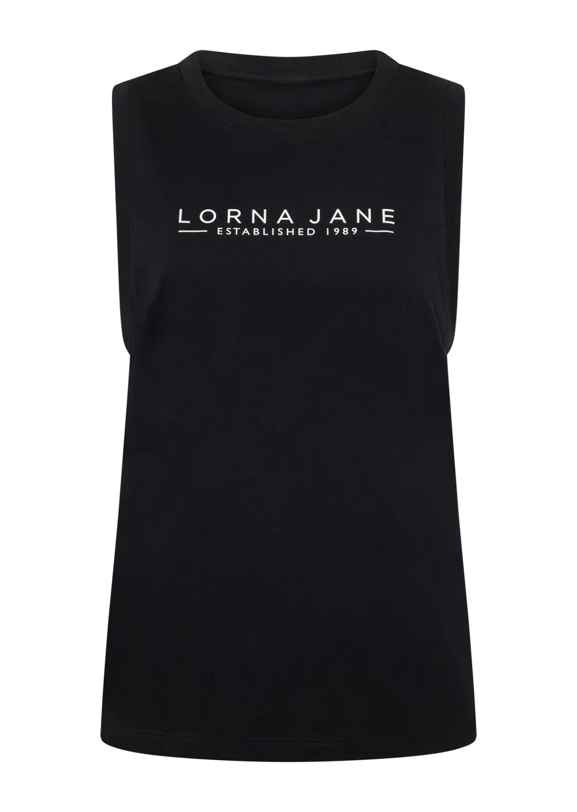Lorna Jane Kickstart Muscle Tank Black Sale