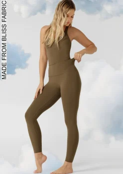 Lorna Jane Liberty Ankle Biter Leggings Hazel New