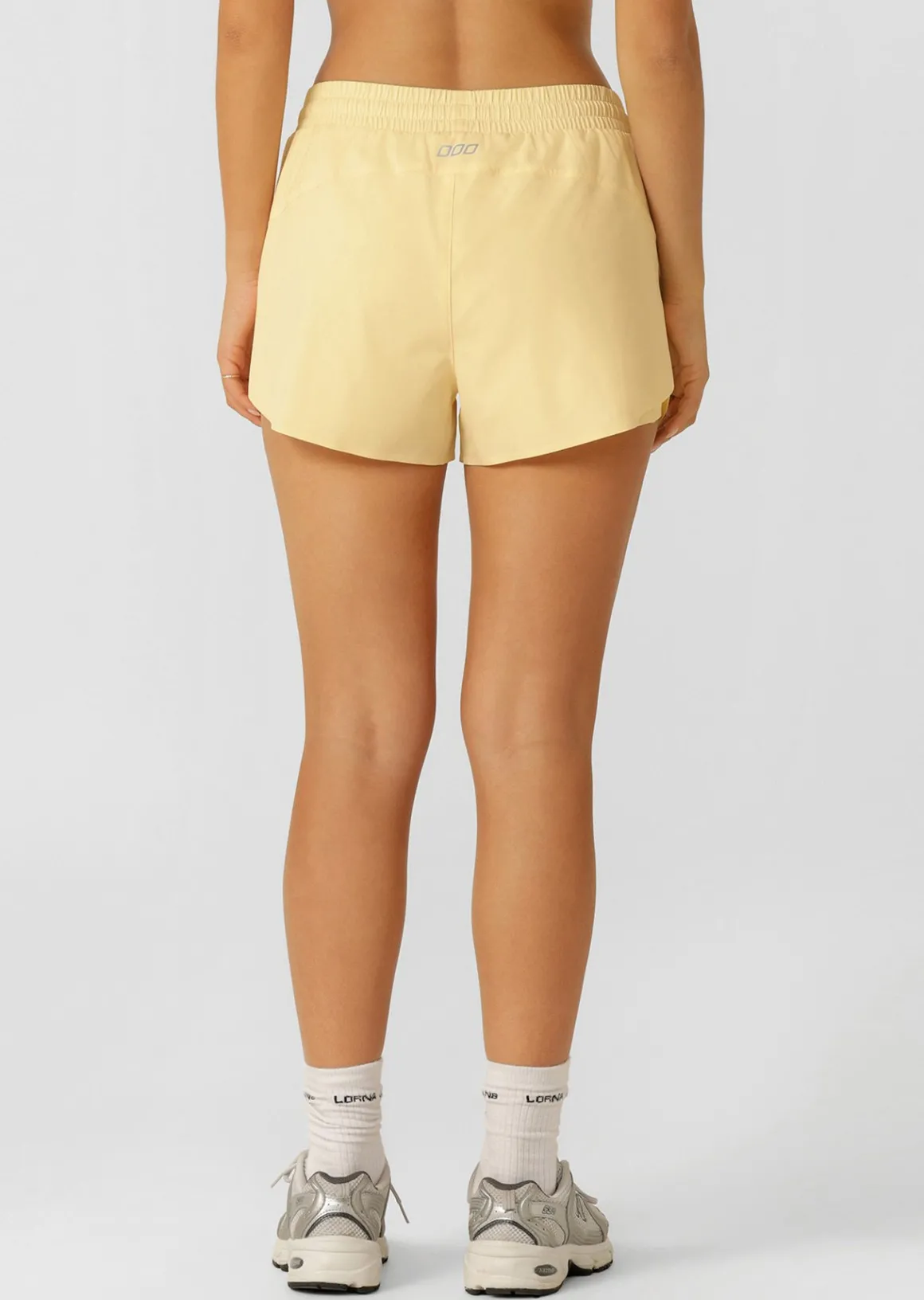 Lorna Jane Lightspeed Phone Pocket Run Short LemonCream Best