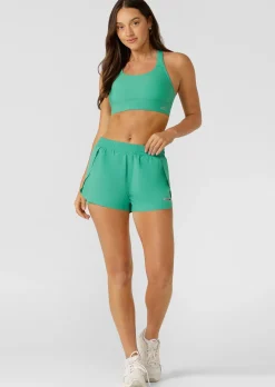 Lorna Jane Lightspeed Phone Pocket Run Short SeaGlass Best