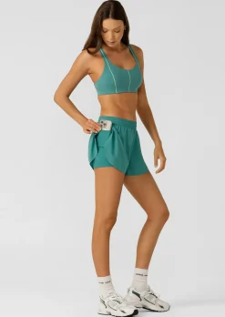 Lorna Jane Lightspeed Phone Pocket Run Short Jewel Outlet