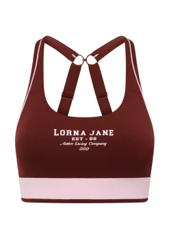 Lorna Jane Limited Edition Amy Max Support Sports Bra Merlot Online