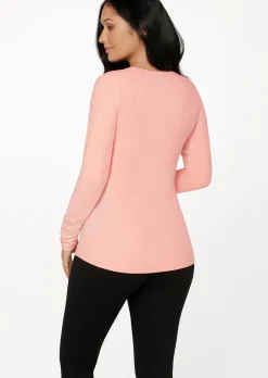 Lorna Jane LJ Active Feeding Long Sleeve Top Ballerina