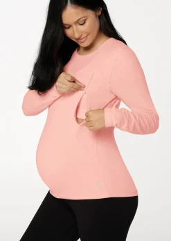 Lorna Jane LJ Active Feeding Long Sleeve Top Ballerina