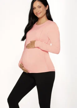 Lorna Jane LJ Active Feeding Long Sleeve Top Ballerina