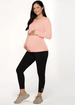 Lorna Jane LJ Active Feeding Long Sleeve Top Ballerina