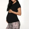 Lorna Jane LJ Active Feeding Tee Black Outlet