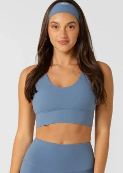 Lorna Jane LJ Active Headband MoonlightBlue Sale