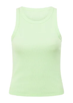 Lorna Jane LJ Basics Rib Tank IceGreen Clearance