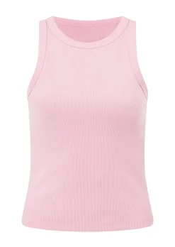 Lorna Jane LJ Basics Rib Tank SweetPink Outlet