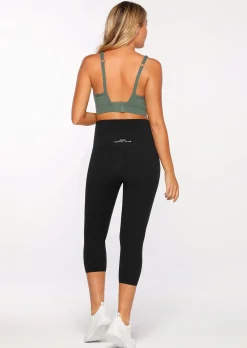 Lorna Jane LJ Maternity 7/8 Leggings Black Discount