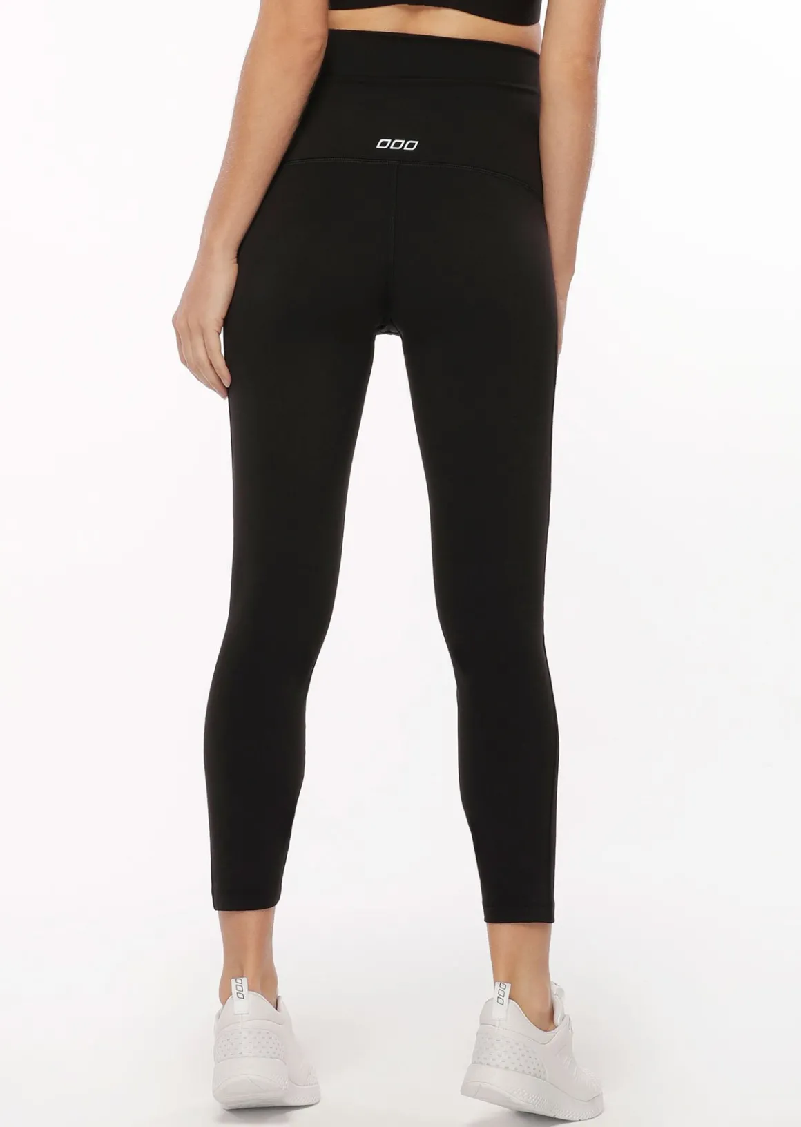 Lorna Jane LJ Maternity Ankle Biter Leggings Black Best