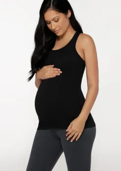 Lorna Jane LJ Maternity Bare Minimum Extraordinary Tank Black Online