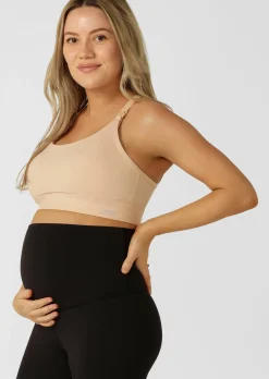 Lorna Jane LJ Nursing Bra Almond Hot