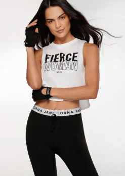 Lorna Jane LJ Training Gloves Black New