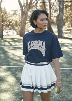 Lorna Jane Lorna Cheer Relaxed T-Shirt FrenchNavy Outlet