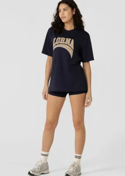 Lorna Jane Lorna Cheer Relaxed T-Shirt FrenchNavy Outlet