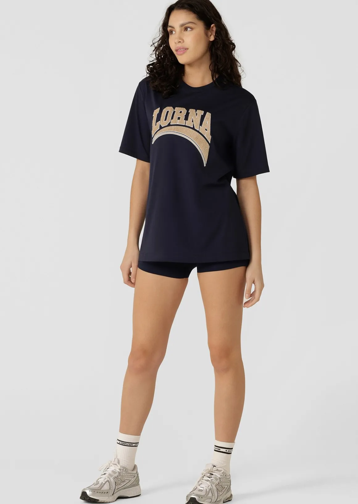 Lorna Jane Lorna Cheer Relaxed T-Shirt FrenchNavy Outlet