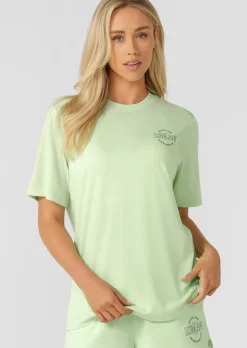 Lorna Jane Weekender Relaxed T-Shirt IceGreen Clearance