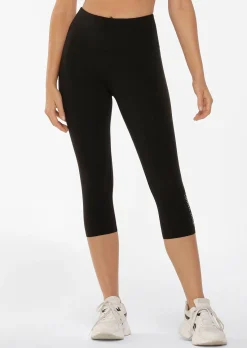 Lorna Jane Lotus 7/8 Leggings Black Discount
