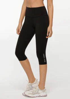 Lorna Jane Lotus 3/4 Leggings Black Sale